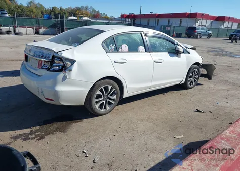 2014 Honda Civic Ex из США, поврежденный, VIN 19XFB2F89EE246010